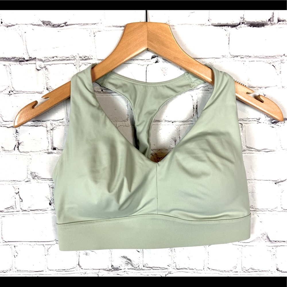 Athleta Racerback Sports Bra Sage 32B/C